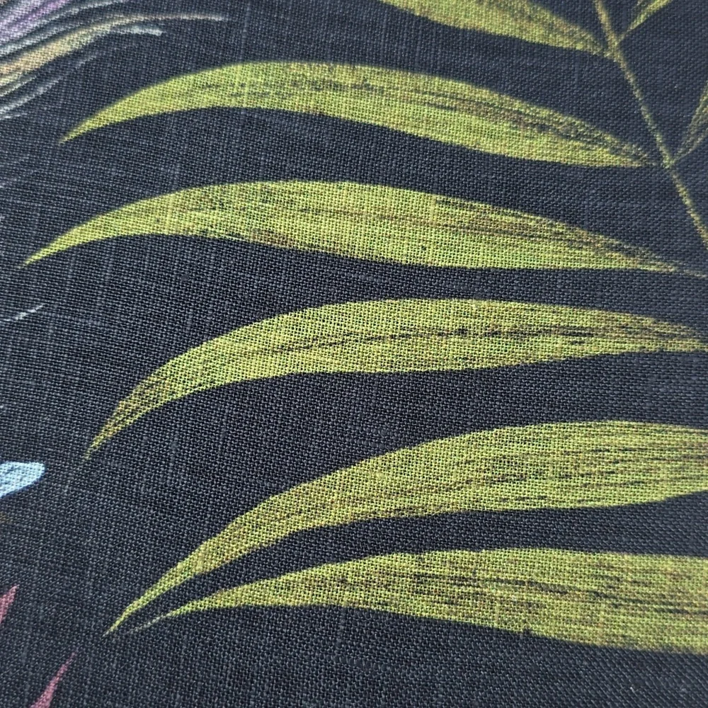 ❤️BUY 2 GET 1 FREE  Palm Grove Linen Full/Queen Duvet Cover